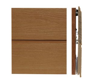 Cladding-1 塑木牆板剖面