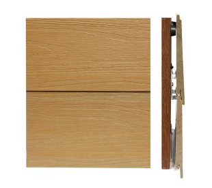 Cladding-2 塑木牆板剖面