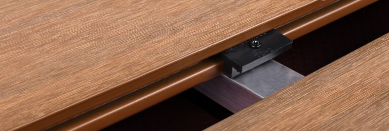 塑木地板｜固定卡件的功能與安裝