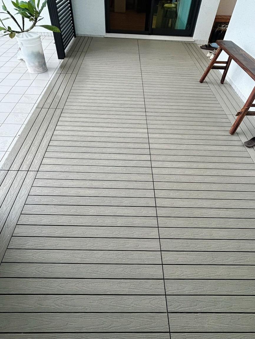 地板 快組 AT古木 陽台